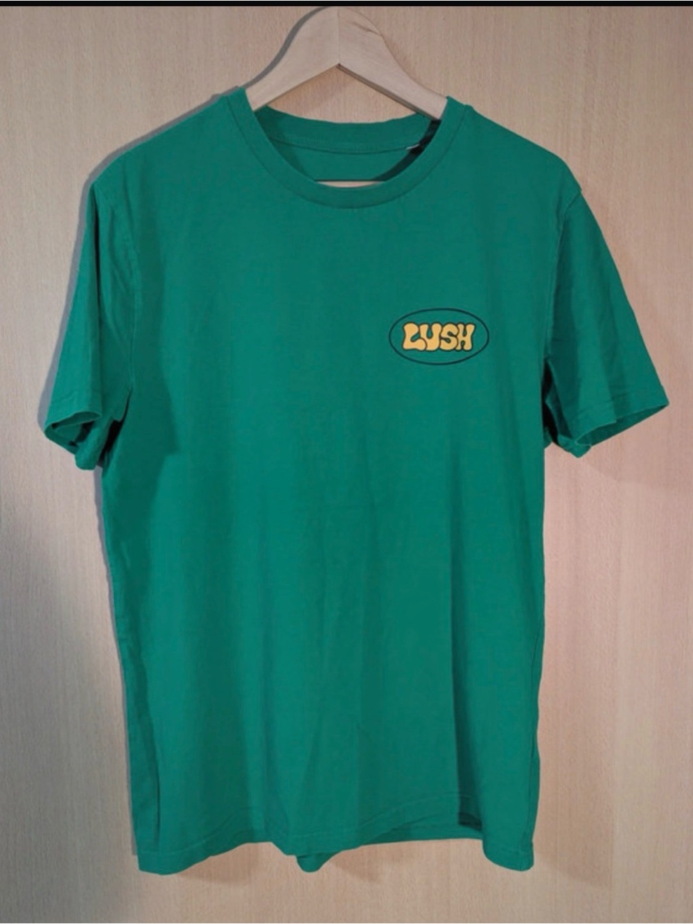LUSH Cosmetics Logo T-Shirt | Double-Sided Graphic | Unisex -  Large
